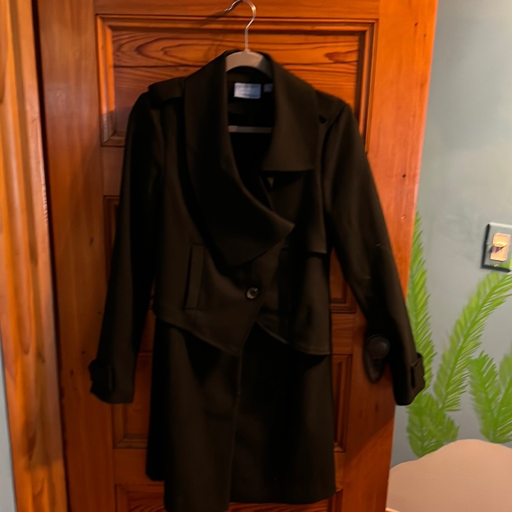 Long pea coat inspired jacket